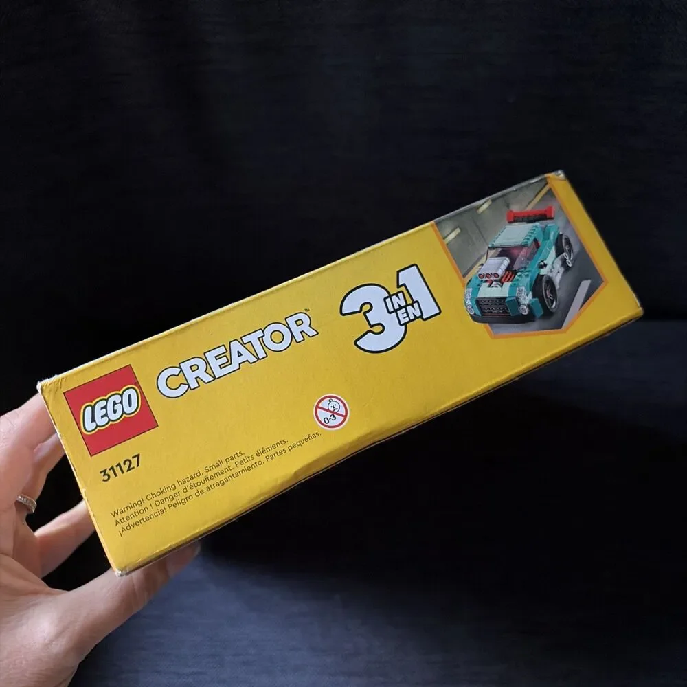 Lego Creator NEW in Box 3 in 1 Street Racer Set # 31127 Age 7+